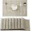 Leinengelbe PVC-Tischsets, 8er-Set 1