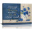 Tableau sur toile avec oiseau et fleurs bleues 1