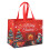 Sacolas de presente de Natal reutilizáveis em TNT (pacote com 2) 12,6 x 9,8 x 6,7 1