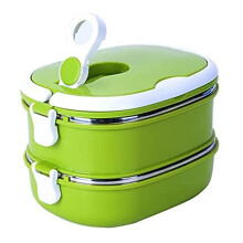 28oz Isolierte Edelstahl-Bento-Box mit 2 Fächern