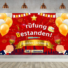 Class of 2026 Graduation Banner – Black & Gold Backdrop