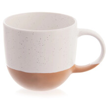 Keramikbecher, weiß, 290 ml, spülmaschinen- und mikrowellengeeignet