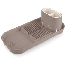 Abtropfgestell mit Besteckhalter, 39 x 19,5 x 11 cm