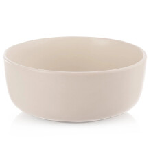 Keramikschüssel, cremefarben, 830 ml, 16 cm Durchmesser