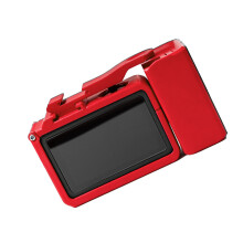 Quick Release Handle With Shutters Button For Action-Red Color
