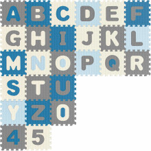 Puzzle-Spielmatte für Kinder, 33 m², 86 ungiftige EVA-Schaumstoffteile