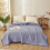 Cotton Summer Quilt Gray 200x180cm 1