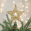 Lighted Iron Star Tree Topper 27x23cm 1