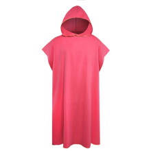 Mikrofaser-Bademantel mit Kapuze – Unisex, 1 Stück