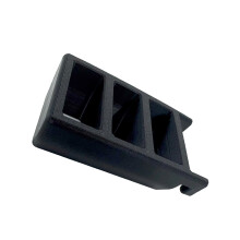 Modern Tool Storage Rack with 3 Grid For Scissors Pliers-black