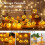 Halloween pumpkin string lights orange 20 LED 1