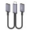 Flexibles-2 USB-Buchsen mit geradem Kopf 1