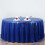 Toalha de mesa redonda com lantejoulas, 3 metros (120 polegadas), azul royal. 1