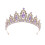 Metallene Geburtstagskrone, Haar-Tiara – 14,5 cm 1