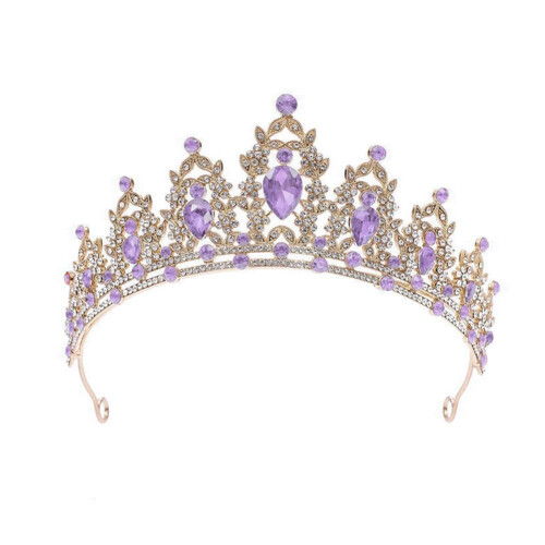 Metallene Geburtstagskrone, Haar-Tiara – 14,5 cm