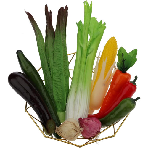Realistic Fake Vegetable Set 10pcs