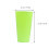 12 bicchieri di plastica riutilizzabili, colore verde. 1
