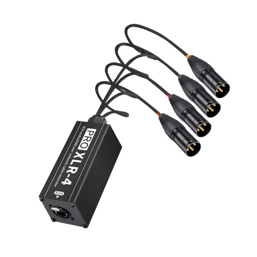 Multiple Interfaces XLR Auditory Converter-public mouth