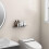 Danpoo Metal Floating Shelf Grey 16 inch 5