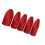 5pcs Convenient Gardening Finger Cots For Easy Soil-Red 1