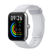 (White) Okosóra férfiaknak és nőknek, extra fekete szíjjal, 100+ sporttal, 1,83"-os fitneszkövetővel, pulzusmérővel, SpO2-vel