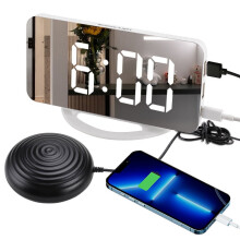 Réveil extra bruyant avec vibreur de lit et chargeur