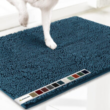 Mata pod drzwi Chenille 30" x 19" antypoślizgowa, wyłapywacz błota