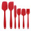Conjunto de 6 espátulas de silicone de qualidade alimentar 1