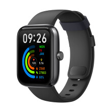 (Black) Okosóra férfiaknak és nőknek, extra fekete szíjjal, 100+ sporttal, 1,83"-os fitneszkövetővel, pulzusmérővel, SpO2-vel