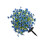 Artificial Eucalyptuses Violets Round Base Flower-Blue 1