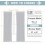 Light Grey Blackout Curtains 42x63 in, 2-Panel Grommet Set 2