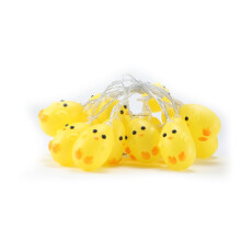 Easter Chick String Lights Yellow 300cm