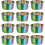 12x Κύπελλα σάλτσας Rainbow από ανοξείδωτο ατσάλι 64 ml 1