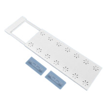 Expandable Closet Tension Shelf – Metal Storage Rack,