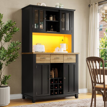 LED-Küchenhochschrank (10640179.5cm), verstellbare Regale