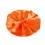 20 orangefarbene Satin-Servietten, 20 Zoll 4