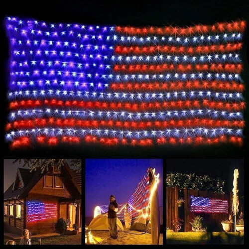 Αμερικανικό φως LED με δίχτυ 6,5ft x 3,3ft 420LEDs