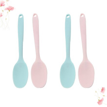 4-teiliges Silikon-Servierlöffel-Set