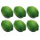 Artificial Plastic Lemons for Home Decor 6 pcs 1