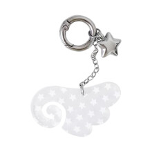 Lightweight Angel Wing Keychain Portable Keyring Decorative-A