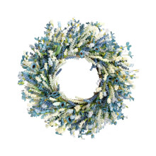Künstlicher Blumenkranz, 40 x 40 cm, Kranzdekoration aus-Stile 4