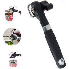 Ouvre-boîte manuel TIFOR – Acier inoxydable, bord lisse,