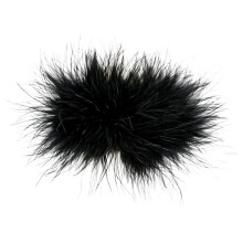 Handmade Indumentum Feather Bracelets For Party Outfits-Black