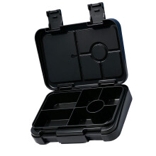 Child Leakproof Food Storage Box With Secure Lock Design-Black