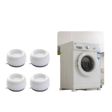 Waschmaschinenunterlagen: Antivibration & Geräuschreduzierung - 4er Pack White