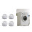 Coussinets pour machine à laver anti-vibrations et réduction du bruit, pack de 4 White 1