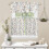 3-Piece Floral Kitchen Curtain Set with Valance 4