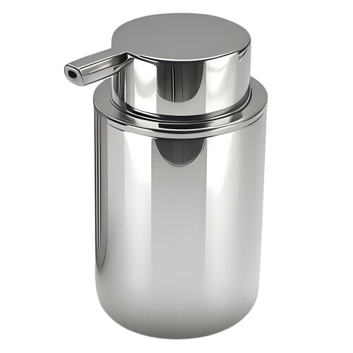 Stainless Steel Refillable Lotions Dispenser for Kitchen-Silver