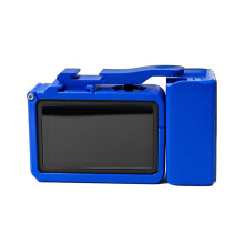 Quick Release Handle With Shutters Button For Action-Blue Color