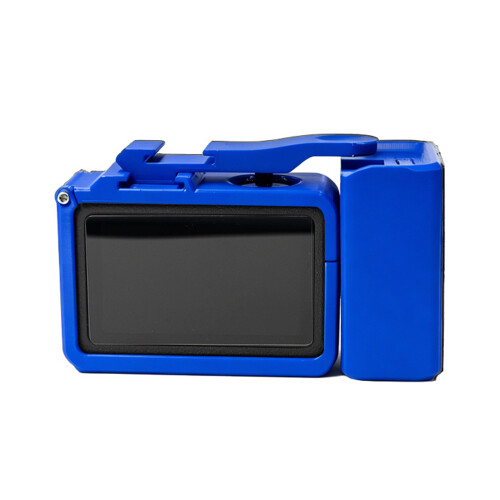 Quick Release Handle With Shutters Button For Action-Blue Color